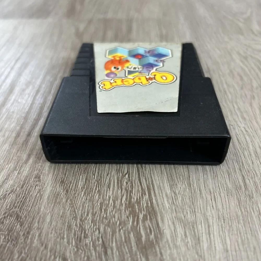 Qbert Atari 2600 Video Game Cartridge 1983 with Manual Tested Sears Arcade